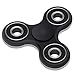 Produktbild RcGoods l Fidget Hand Spinner - Tri-Spinner Toy - Finger Spielzeug für Kinder und Erwachsene (Schwarz)