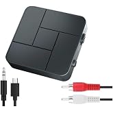 Anunnaki Bluetooth 5.0 Ses Alıcı Verici AUX RCA USB Stereo Kablosuz Mikrofonlu Araba TV PC RX TX Receiver