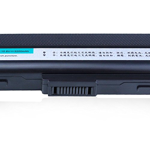 DTK® Ultra Hochleistung Notebook Laptop Batterie Li-ion Akku für Asus A32-k52 / A31-k52 / A41-k52 / A42-k52 / A31-b53 / K52l681, A52 A52f A52j K42 K42j K52 A42 Series X42 Series [Li-ion, 10.8V 4400MAH/6-cell] Notebook Battery - 4