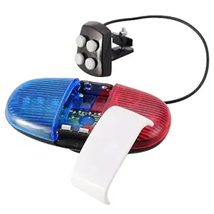 Tiny Deal Xc-325 Electronic Bike Bell Police Light Bicycle Horn