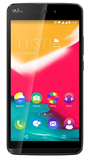 Wiko Rainbow Jam 4G Smartphone, 8 GB, Dual SIM, Nero