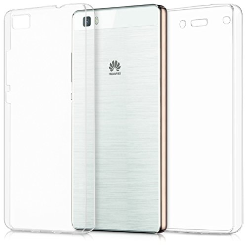 kwmobile Funda para Huawei P8 Lite 2015 - Carcasa Completa 360 de Silicona para m vil - Cover Doble Transparente reviews kwmobile Funda para Huawei P8 Lite 2015 - Carcasa Completa 360 de Silicona para m vil - Cover Doble Transparente