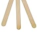 MLMSY Wax Spatulas Wooden Waxing Spatulas for Hair Removal Waxing Tongue Depressor Spatulas Ice-cream Stick 100 Pcs Thick