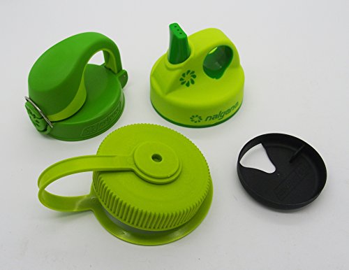 Preisvergleich Produktbild Nalgene-Deckelset „grün“ für Weithalsflaschen mit 53mm Öffnung