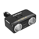 Dual USB Autoladegerät - 2 USB Ladeanschlüsse mit max. 5V / 2,1A Ausgangsleistung erlauben das Schnellladen von mehreren Geräte gleichzeitig, wie Tabletts oder Smartphones. Kompatibel mit iPhone 7 plus 6s/6 Plus/iPad Air Mini, Samsung Galaxy S7 S6 Edge S5/Tab, Nexus 5X 6P, LG, Sony, Motorola, Kindle und anderen USB Geräten.