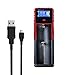 Price comparison product image Intelligent Battery Charger Smart Digital Display for 1.2/3.7V Rechargeable Batteries A AA AAA AAAA C SC LiFePO4 Li-ion IMR Ni-MH Ni-Cd 14500 16340 18650 RCR123 26650 (1 Slot)
