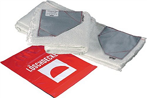 Preisvergleich Produktbild Löschdecke DIN1869 1600x2000mm Glasgewebe Jutec