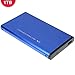 Price comparison product image winnerruby Ultra Slim Portable External Hard Drive USB3.0 HDD Storage 2.5 Inch High Speed Mobile Hard Disk 500GB 1TB 2TB for PC and Mac