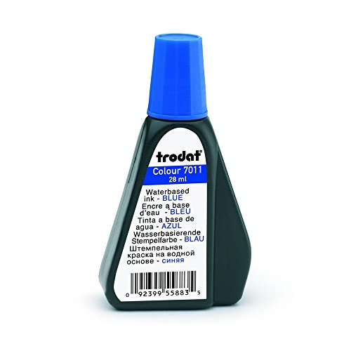 Preisvergleich Produktbild Trodat Stempel-Farbe 7011 (25 ml) Farbe Blau