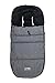 Altabebe AL2280P-01 Winter Footmuff for Bugaboo and Joolz Strollers ( 12-36 Months, Dark Grey/Black)