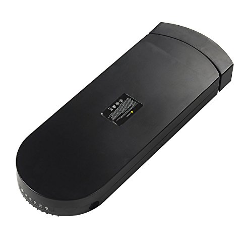Akku 36V 13Ah Lithium Ionen Fahrradakku für E-Bike und Aufladegerät Schwarz - 5