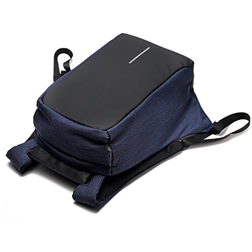 Anti Diebstahl Laptop Rucksack, Fresion 14 -15 Zoll Business Wasserabweisend Rucksäcke Daypack für Damen Herren Student für Schule Reisen Outdoor Backpack mit 35L / USB-Anschluss - 8