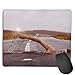 Produktbild Mouse Pad Man Swimming On Road Rectangle Rubber Mousepad 8.66 X 7.09 Inch Gaming Mouse Pad with Black Lock Edge