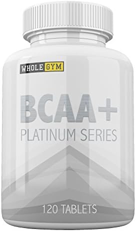 BCAA+ - Platinum+ Series - 120 Tablets - 2:1:1 Ratio - 2400MG Per Serving - 30 Day Supply