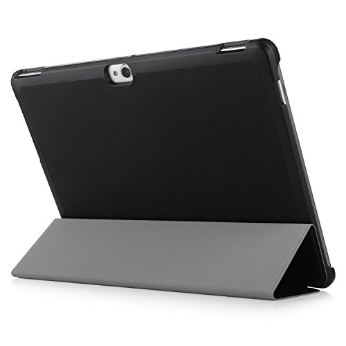 iHarbort® Huawei MediaPad M2 10.0 Hülle – Ultra Slim Leder Tasche Hülle Etui Schutzhülle Für Huawei MediaPad M2 10.0 Zoll Case Cover Holder, Mit Sleep / Wake-Up-Funktion,(Huawei MediaPad M2 10.0, Schwarz) - 6