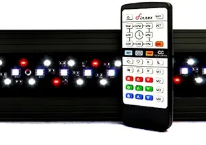 Finnex Planted+ 24/7 CRV Aquarium LED Light, Automated Full Spectrum 660Nm Deep Red Fish Tank Light, 24