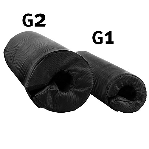 C.P. Sports Hantelstangen Nackenpolster Extra Stark, Schwarz, One size, 38751 - 2