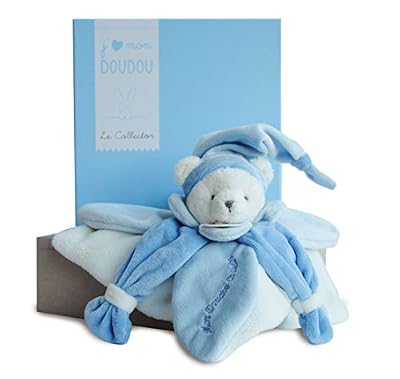 Doudou et Compagnie J'aime Mon Doudou Collector Ours Bleu