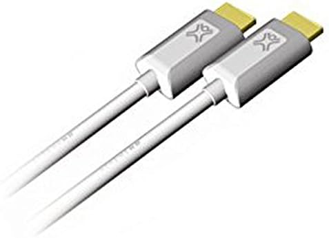 XtremeHD 2 Meter / 6.6 Feet HDMI to HDMI High Speed Cable - 3D TV 2160p HD 4K Ultra HD - Apple TV - Raspberry pi – Gold Connection