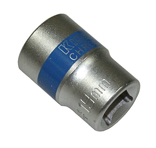 Aerzetix: Steckschlüssel Sechskant Nuss 1/2 Vierkant 19 mm - 2