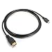 Produktbild Saver 5FT 1.5m Micro HDMI auf HDMI 1080P HD TV Videokamera Kabel für GoPro SJ Xiaomi Yi Kamera