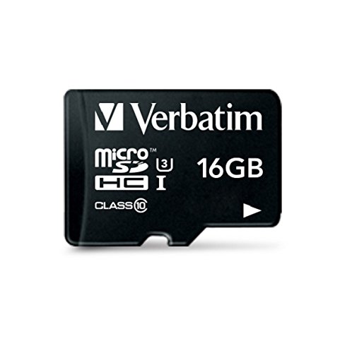 Verbatim microSDHC Pro U3 Speicherkarte 16 GB Class 10 inklusive SD Adapter - 2