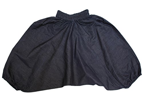 Harem Pants in Soft Denim 0