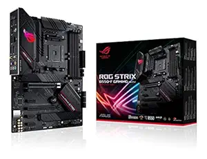 ASUS ROG Strix B550-F Gaming WiFi 6 (AMD AM4 Socket for 3rd Gen AMD Ryzen) ATX Gaming Motherboard with PCIe 4.0, teamed Power Stages, BIOS Flashback, Dual M.2 SATA 6 Gbps USB & Aura Sync