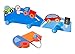 Children's Wooden Car & Lorry Themed Coat Hooks Wall Hooks for Boys Nursery or Bedroom