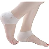 Kyrotech Silikon Topuk Koruyucu &Ccedil;orap &ndash; 1 &Ccedil;ift | Jel Yastıklı Topuk Pedleri | Topuk Ağrısı, Aşil Tendiniti, Plantar Fasiit ve