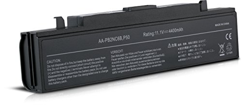 Laptop Notebook Ersatzakku für Samsung R470 R560 R610 R39 R40 R41 R45 R60 R65 R70 R60FY01 NP-R-40 NP-R-45 NP-R-65 NP-R-70 NP-X-60 AAPB2NC6B, AA-PB2NC6B/E, AA-PB4NC6B, AA-PB4NC6B/E 11.1V 4400mAh