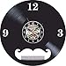 Produktbild hysxm Friseur Wanduhr Modernes Design Friseuruhren Friseursalon Vinyl Cd Rekord Wanduhr Home Decor Silent 12 Zoll, Ohne LED