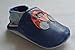 Soft leather baby shoes cars