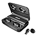 Produktbild Kuizhiren1 kabellose Bluetooth-Headsets für Kopfhörer, TWS True Wireless In-Ear Stereo Waterproof Bluetooth Earphones with Charge Case Schwarz