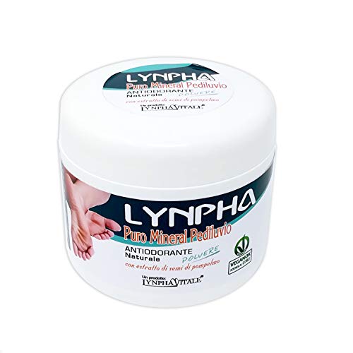 Piedra de Alumbre de Potasio en Polvo Puro Mineral - 100% natural - Pediluvio Refrescante y Tonificante - enriquecido con Semillas de Pomelo, antimicrobiano natural