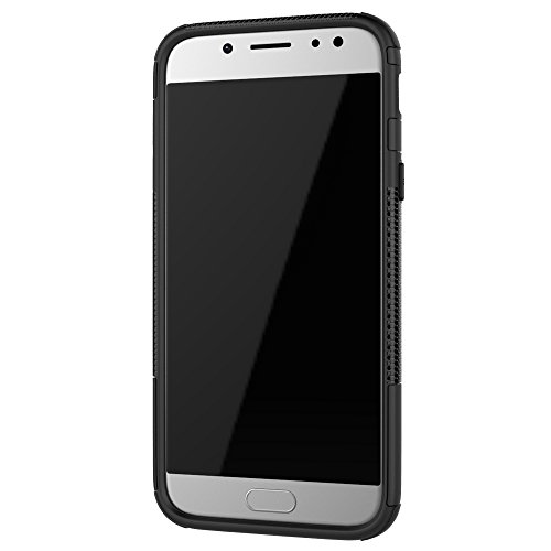 Dooki Galaxy J7 2017 Caja Dual Capa Rugged H brido resistente a los golpes duro caso resistente con soporte para Samsung Galaxy J7 2017 J730 A-01 reviews Dooki Galaxy J7 2017 Caja Dual Capa Rugged H brido resistente a los golpes duro caso resistente con soporte para Samsung Galaxy J7 2017 J730 A-01