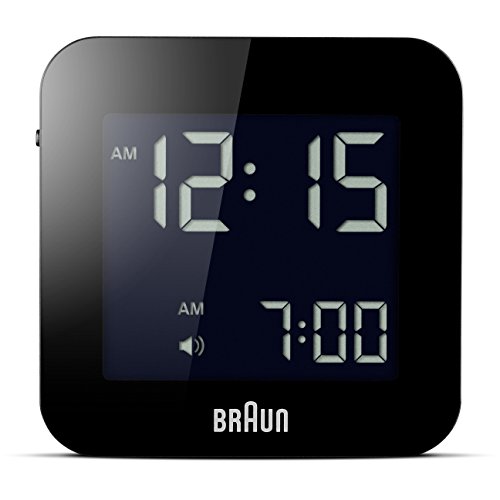 Braun-Reisewecker, LED, Quartzwerk BNC008BKBK