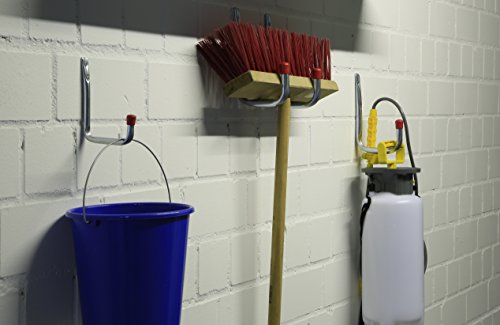 VORMANN Wandhaken U-Form, 8-teiliges Set, 2 Größen, Made in Germany - 2