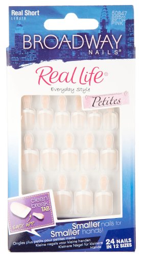 BROADWAY NAILS REAL LIFE PETITE FRENCH EVERYDAY PINK