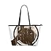 Produktbild Plsdx Netter Hund Hintern lustige Tier große Leder tragbare Top Griff Hand Totes Taschen kausale Handtaschen mit Reißverschluss Schulter Shopping Geldbörse Gepäck Veranstalter für Lady Girls Womens