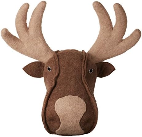 Felt Wall Hanging Moose Head