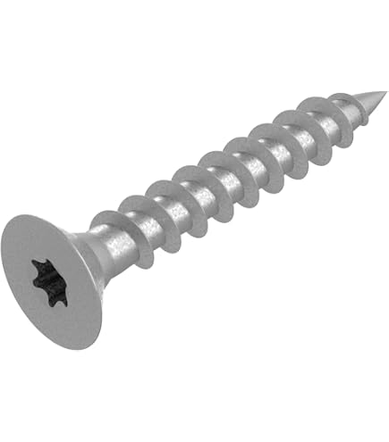 100 Stück Edelstahl-Schrauben 3x25 Mm Vollgewinde Torx - Spanplattenschrauben Mit Senkkopf