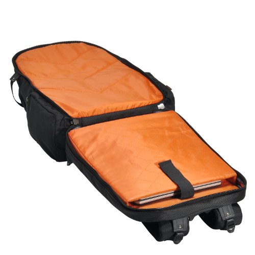 Everki Titan – Laptop Rucksack für Notebooks bis 18,4 Zoll (46,7 cm) mit durchdachtem Fächer-Konzept, viel Stauraum und weiteren hochwertigen Funktionen, Schwarz - 5