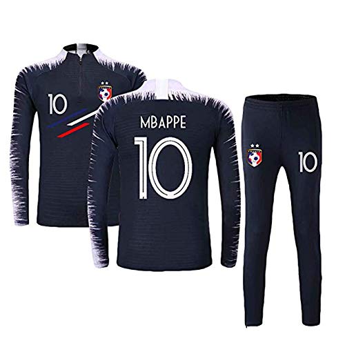 Ensembles de Sport Survêtement de Football Garçon Homme Manches Longues 2 étoiles Maillot de Football