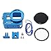Produktbild Yao Puluz Hero7 Hero6 Aluminiumrahmenschutz Metall Black Dog 5 Zubehör Blau