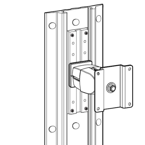 ERGOTRON Montagesatz LCD Arm ALU Profilschiene (vertikal) - 2