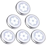 bewegungsmelder auto alarmanlage ♡ 【 Leichtgewicht & Multifunktional 】 - Kreisförmige und Kompakte Größe machen es zu einem idealen nachtlicht für ihr schlafzimmer, bad, treppen, flur, küche, schrank, werkstätten, keller und anderen dunklen orten.