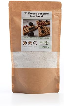 Paleolet Waffle and Pancake Flour Blend 200g (paleo, sugar free, gluten free, dairy free, low carb)
