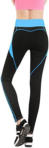 Tenxin Women Sports Mesh Trousers Heart Shaped Athletic Gym Workout Fitness Waist Yoga Pants Running Leggings