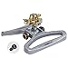 Produktbild Melnor 65051-AMZ XT Pulsierregner Metall mit QuickConnect Produktadapter-Set, Silber, Gold, schwarz